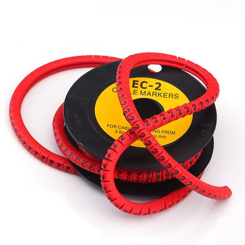 Clip di cavi - EC series  - Shanghai Richeng Electronics - in PVC / di identificazione / con codice colore