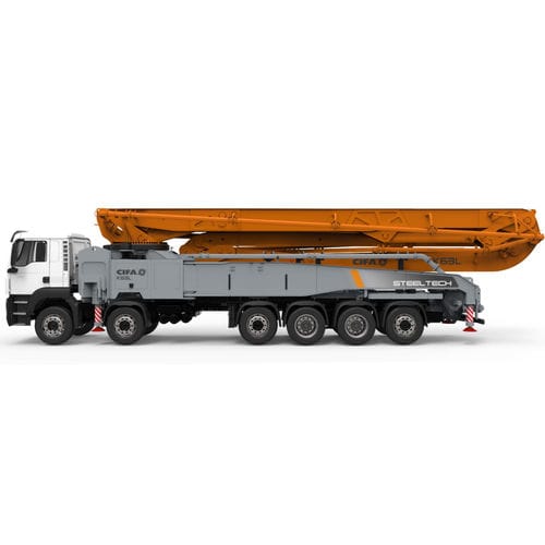 Pompa autocarrata per calcestruzzo per cantiere - K63L - CIFA S.p.A