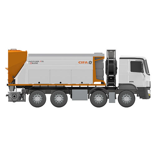 Pompa per calcestruzzo mobile - Easyfloor P70 - CIFA S.p.A - per cantiere / a pistone