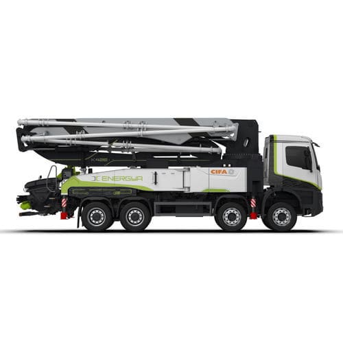 Pompa autocarrata per calcestruzzo per cantiere - K42E - CIFA S.p.A - diesel