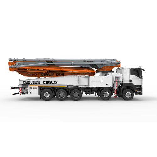 Pompa autocarrata per calcestruzzo per cantiere - K53H - CIFA S.p.A
