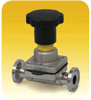 Valvola a membrana - BIOFLO® II - Top Line Process Equipment Company - con volante / di campionamento / per vapore