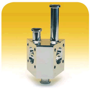 Valvola a membrana - TOP-FLO® - Top Line Process Equipment Company - con deviatore / per liquidi alimentari e bevande