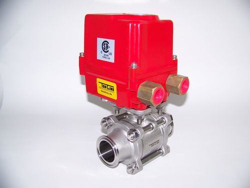 Attuatore per valvola elettrico - TOP-FLO® - Top Line Process Equipment Company - rotativo