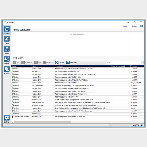 software di regolazione - Ewon