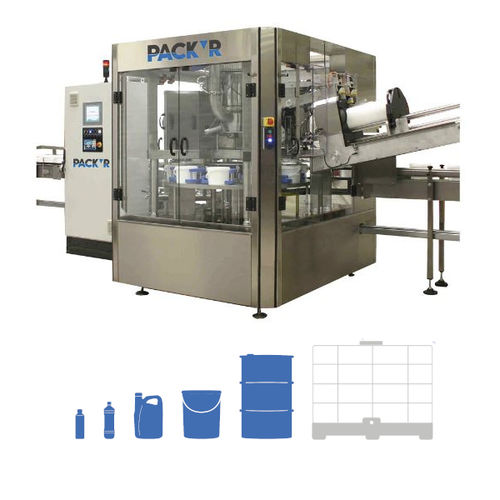 Riempitrice tappatrice automatica - PULSA-D - PACK'R - per fusti / per l'industria agroalimentare
