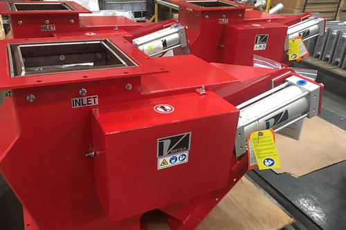 Valvola deviatrice per applicazioni pesanti - BDXX - Vortex Global - per materiali secchi alla rinfusa / a gravità