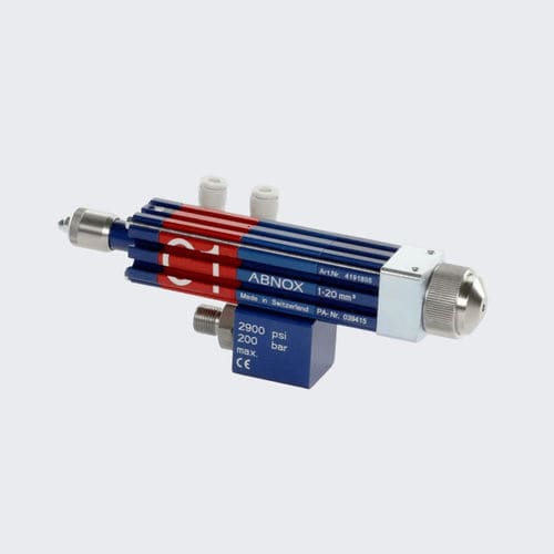 Valvola a pistone - AXDV-SPK series - ABNOX - pneumatica / di controllo / di dosaggio