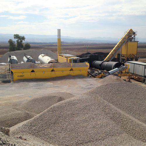 Impianto di produzione d'asfalto mobile - TSM21 MAJOR - ERMONT SAS - continuo / a flusso parallelo