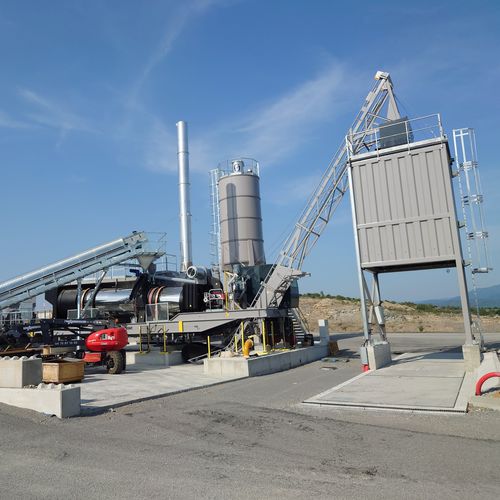 Impianto di produzione d'asfalto continuo - RM160 - ERMONT SAS