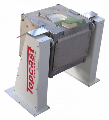 Forno basculante - TMF-R series - TOPCAST - a muffola / di fusione / ad induzione