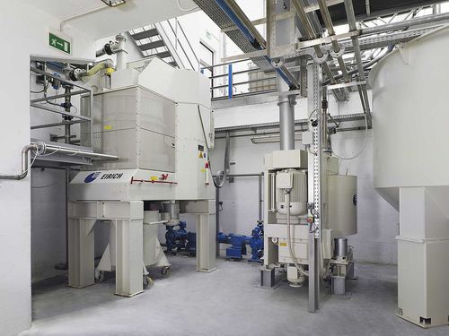 Mulino di pietre - MaxxMill - Maschinenfabrik Gustav Eirich GmbH & Co. KG - a sfere / verticale / per triturazione a secco