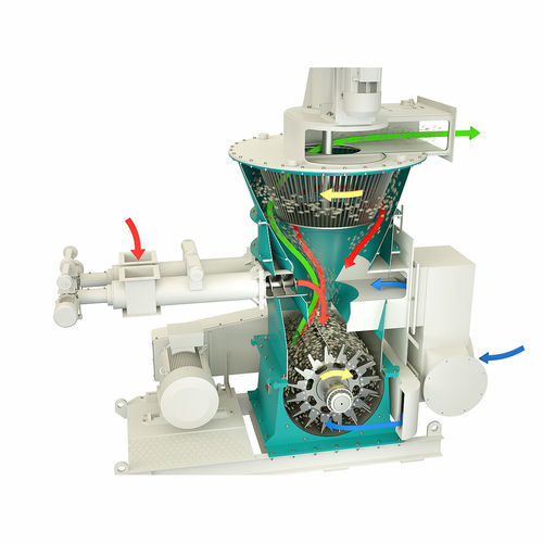 Mulino per polveri - TurboGrinder - Maschinenfabrik Gustav Eirich GmbH & Co. KG - a percussione / orizzontale / per triturazione a secco