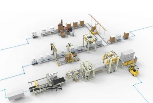 Linea di imballaggio automatica - Tosa - per l'industria farmaceutica / per l'industria agroalimentare / per la logistica