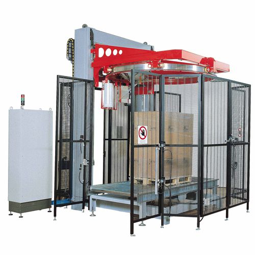 Avvolgitrice fasciapallet automatica - 125 - Tosa - ad anello rotante / per pallet / di film