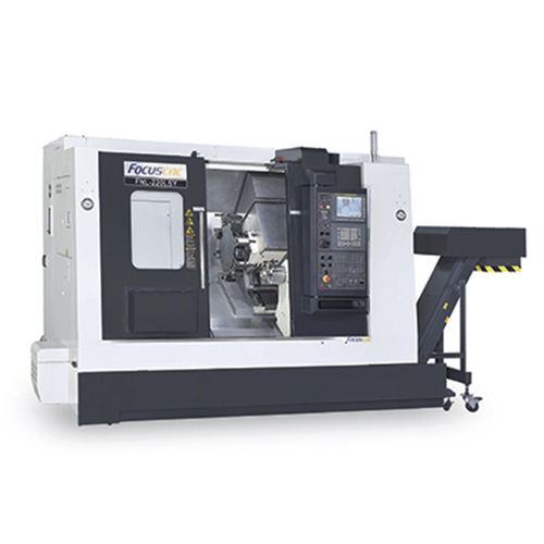 Centro di tornitura CNC - FNL series - COMI GROUP - a banco inclinato / di precisione