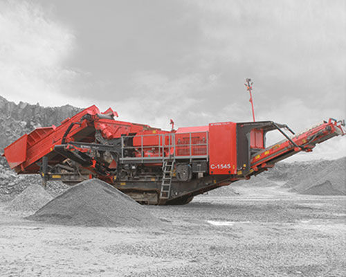 Frantoio a cono - C-1545P - TEREX Mobile Processing Equipment - mobile / compatto / fine