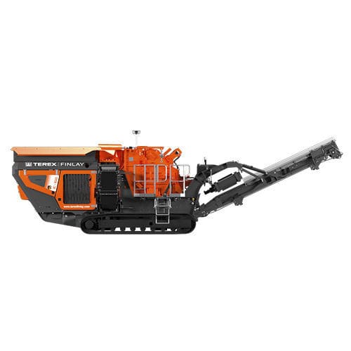Frantoio a percussione - IC-100 - TEREX Mobile Processing Equipment - mobile / ad asse orizzontale / compatto