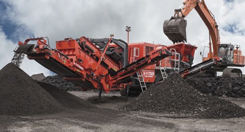 Frantoio a ganascia - J-1170AS - TEREX Mobile Processing Equipment - mobile / cingolato / primario