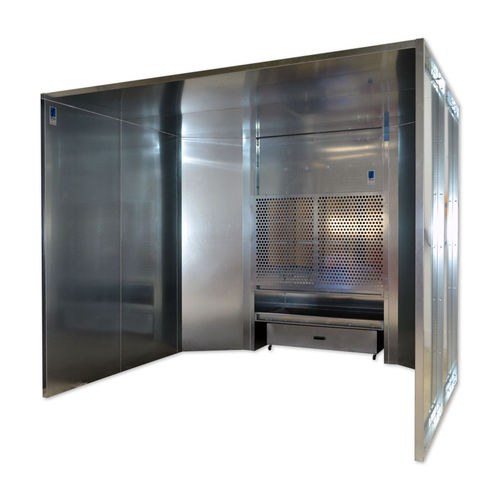 Cabina di verniciatura a polvere aperta - 140110X - Tricolor Industries - per filtri a cartuccia / a filtri autopulenti / manuale