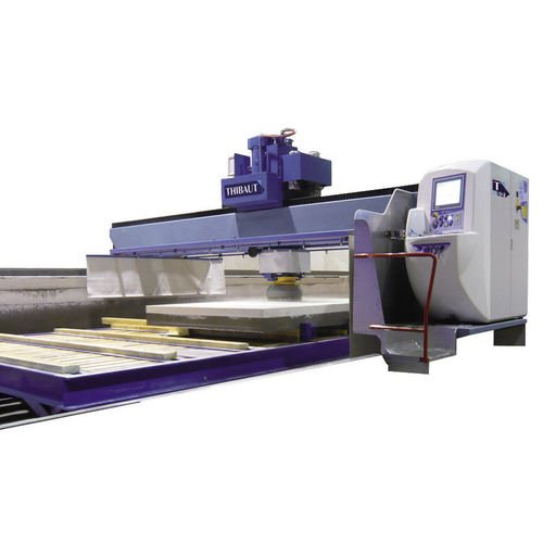 Macchina lucidatrice per pezzi piatti - T552 - THIBAUT - per calcestruzzo / automatica / CNC