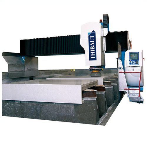 Macchina lucidatrice per pezzi piatti - T558 - THIBAUT - per calcestruzzo / automatica / CNC