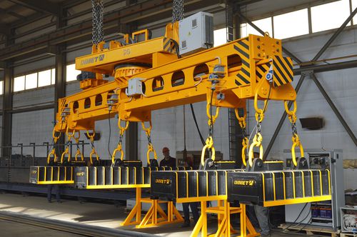 Bilanciatore di carico monotrave - DIMET GmbH - ad uso industriale / magnetico / telescopico