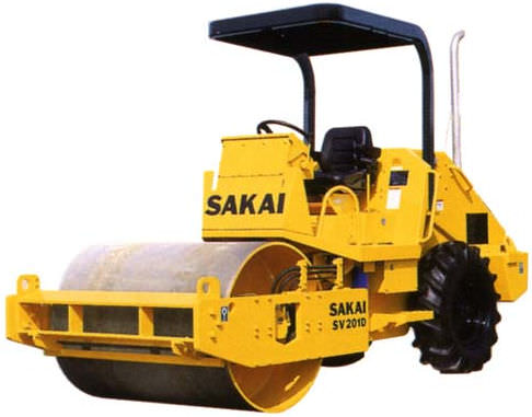 Rullo compattatore monocilindro - 4 350 kg (9 590 lbs )  | SV201D - SAKAI HEAVY INDUSTRIES - a vibrazione / articolato