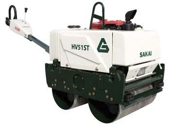 Rullo compattatore duplex - 620 kg (1 365 lbs) | HV51ST - SAKAI HEAVY INDUSTRIES - manuale