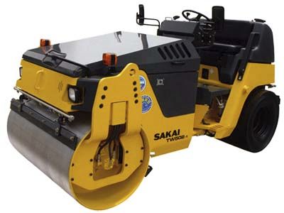 Rullo compattatore combinato - max. 3 540 KG ( 7 800 LBS ) | TW502S-1/352S-1 - SAKAI HEAVY INDUSTRIES - articolato