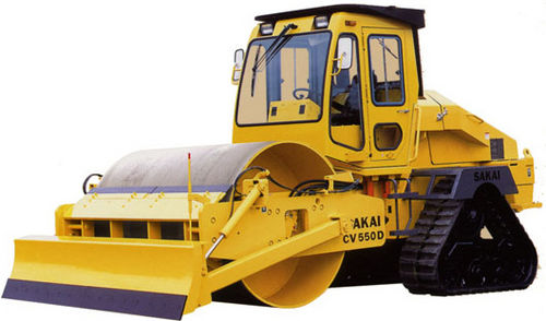 Rullo compattatore monocilindro - max. 14 200 kg (31 310 lbs ) | CV550D/DV/T - SAKAI HEAVY INDUSTRIES - a vibrazione / articolato