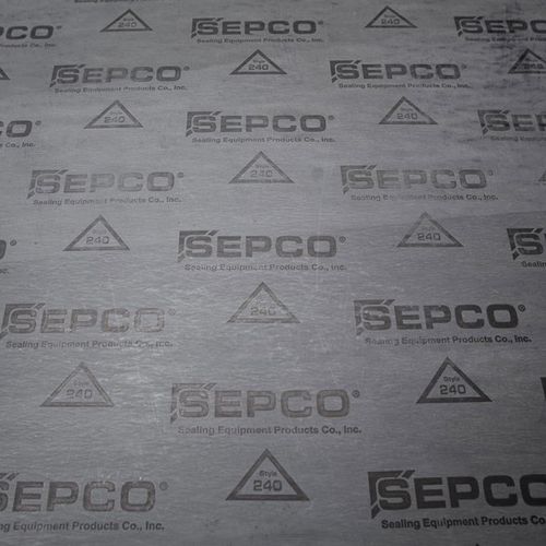 Foglio di guarnizione in gomma - SEPCO - in neoprene / in fibre sintetiche / di lastre