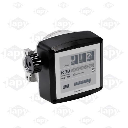 Contatore / misuratore di portata a disco oscillante - K33 - Pompes Japy - per gasolio / ATEX / contatore