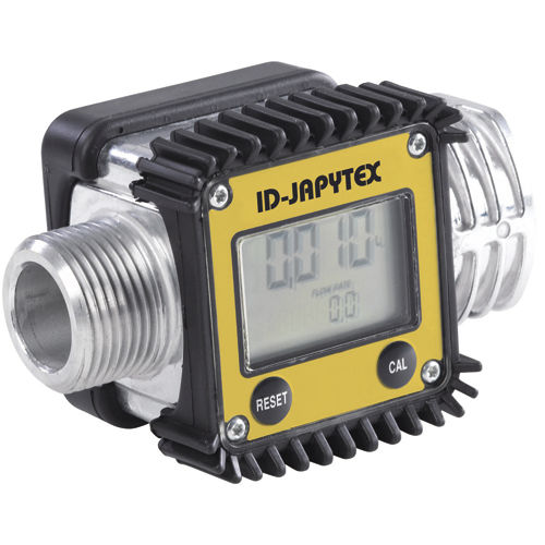 Contatore / misuratore di portata a turbina - ID-JAPYTEX - Pompes Japy - per gasolio / in polipropilene / ATEX