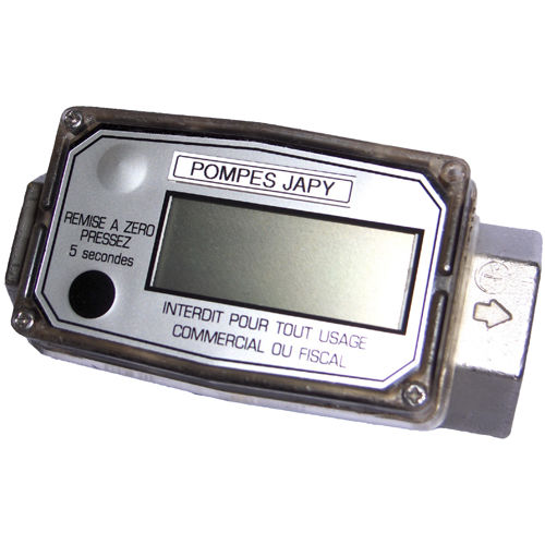 Contatore / misuratore di portata a turbina - K series - Pompes Japy - per gasolio / con flangia / in alluminio
