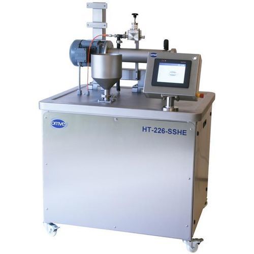 Scambiatore di calore a superficie raschiata - HT226 - OMVE Lab & Pilot Equipment - liquido/liquido / su misura / ad alta pressione