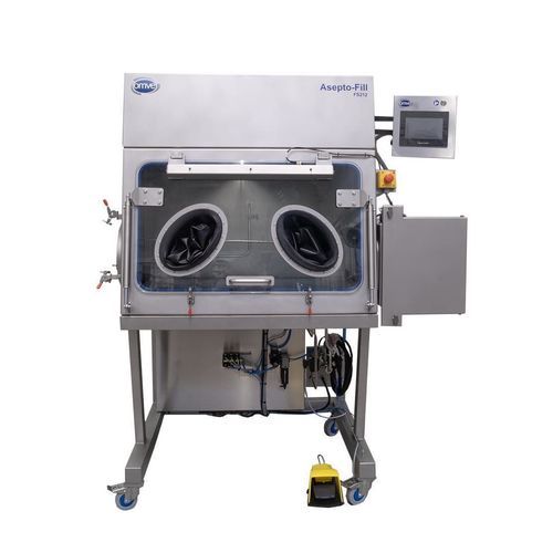 Sistema di riempimento automatico - FS212 Asepto-Fill® - OMVE Lab & Pilot Equipment - per bottiglie in plastica / per bicchieri / per campioni