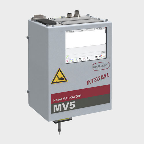 Sistema di marcatura elettromagnetico - MV5 U85/45 INTEGRAL - MARKATOR Manfred Borries GmbH - a micropercussione / automatico / ad uso industriale