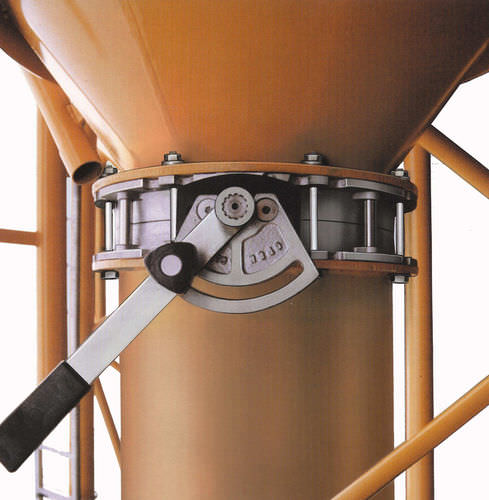 Valvola a farfalla - Stanelle Silos + Automation GmbH - a leva / di arresto
