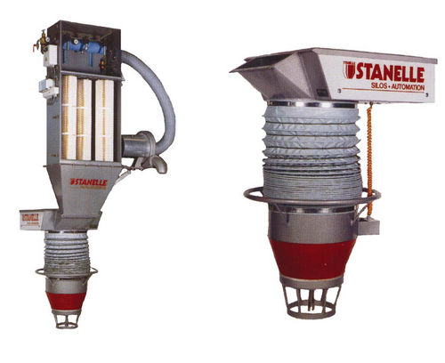 Caricatore per cisterna - ø 220 mm | QUADRO - Stanelle Silos + Automation GmbH - per camion / telescopico