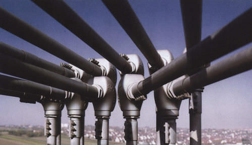 Tubazione a gomito in acciaio inossidabile - FLOW-BOW - Stanelle Silos + Automation GmbH - per trasporto pneumatico / antiabrasione