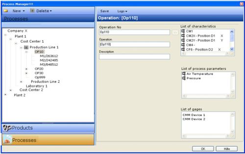 Software di pianificazione - Q-PRM  - Q-DAS Inc - di gestione di dati tecnici / di processo