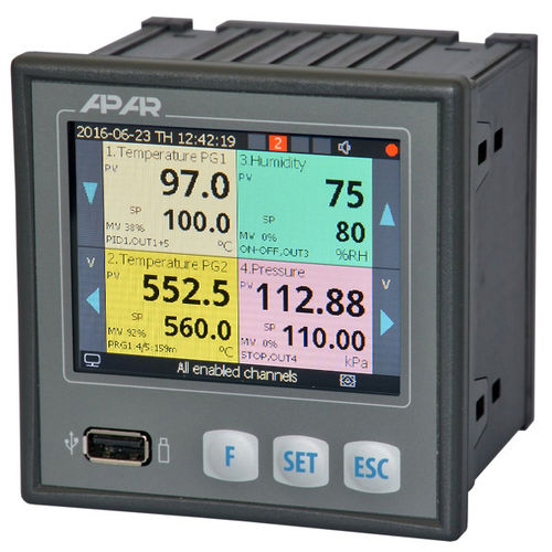 Data logger di pressione - AR654 - APLISENS S.A. - di tensione / di umidità / di corrente