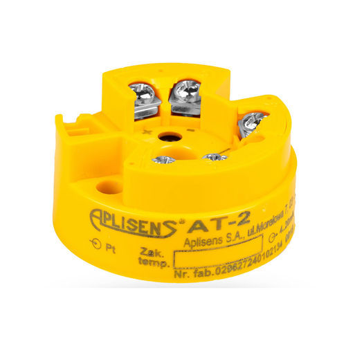 Trasmettitore di temperatura su testa di sonda - AT-2 - APLISENS S.A. - Pt100 / 4-20 mA / programmabile