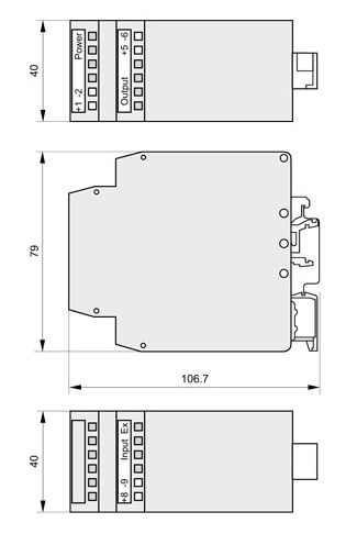 Isolatore galvanico - ZS-31Ex1 - APLISENS S.A. - di potenza / a sicurezza intrinseca