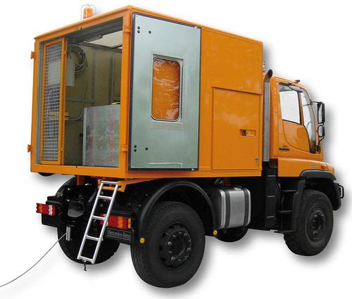 Argano idraulico - KE-SP 3030 Unimog - Jakob Thaler GmbH - di tiraggio / per veicolo