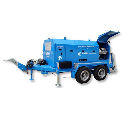 Cabestano con motore diesel - KE-SP 80 series - Jakob Thaler GmbH - per cavo / di tiraggio / per risanamento di tubazioni