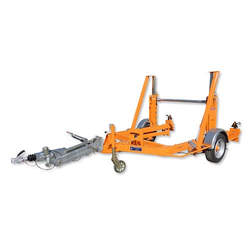 Rimorchio a U - TTA 1709  - Jakob Thaler GmbH - porta tamburi / per trasporto e posa di cavi / per avvolgicavo