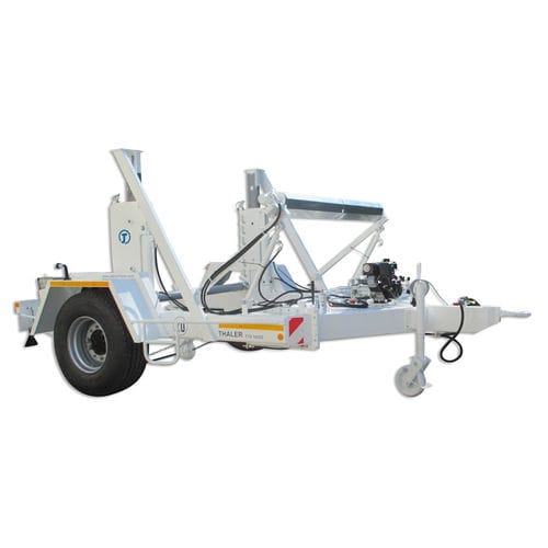 Rimorchio a U - TTA 14008 - Jakob Thaler GmbH - porta tamburi / per trasporto e posa di cavi / per avvolgicavo