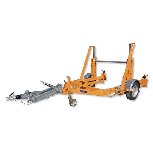 Rimorchio a U - TTA 2509  - Jakob Thaler GmbH - porta tamburi / per trasporto e posa di cavi / per avvolgicavo